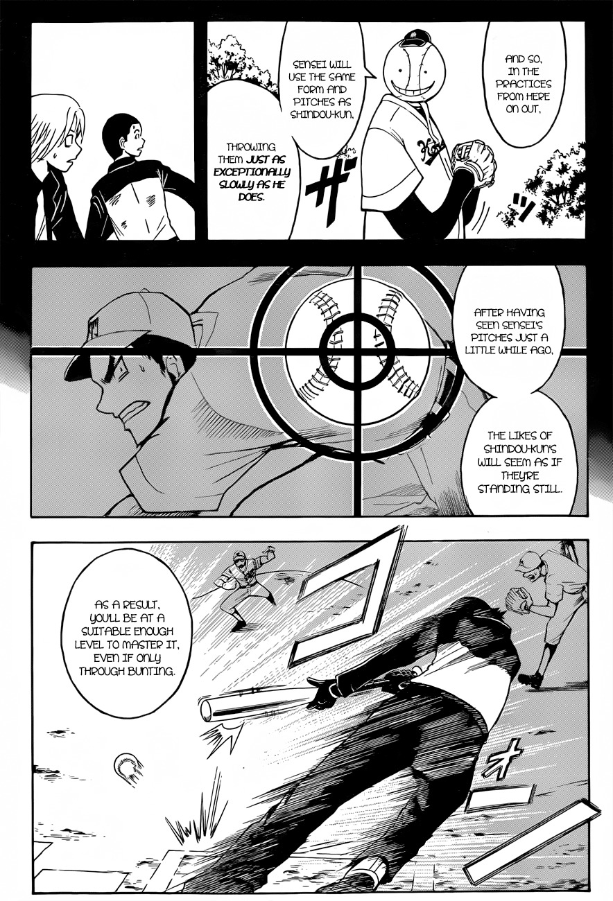 Ansatsu Kyoushitsu Chapter 34 page 14 - Chapter 34 : Time to Bat First.