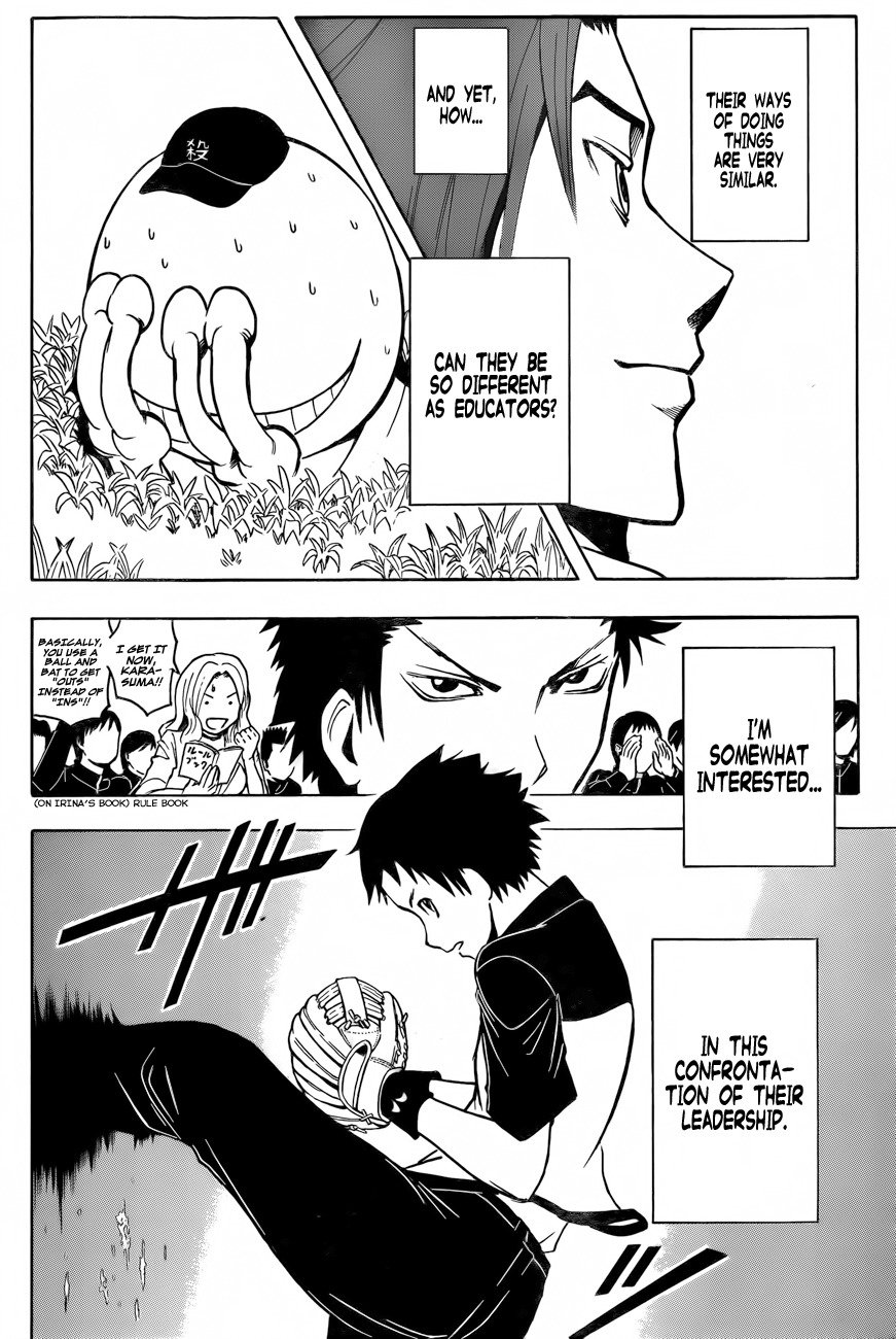 Ansatsu Kyoushitsu Chapter 35 page 13 - Chapter 35 : Huddle Time