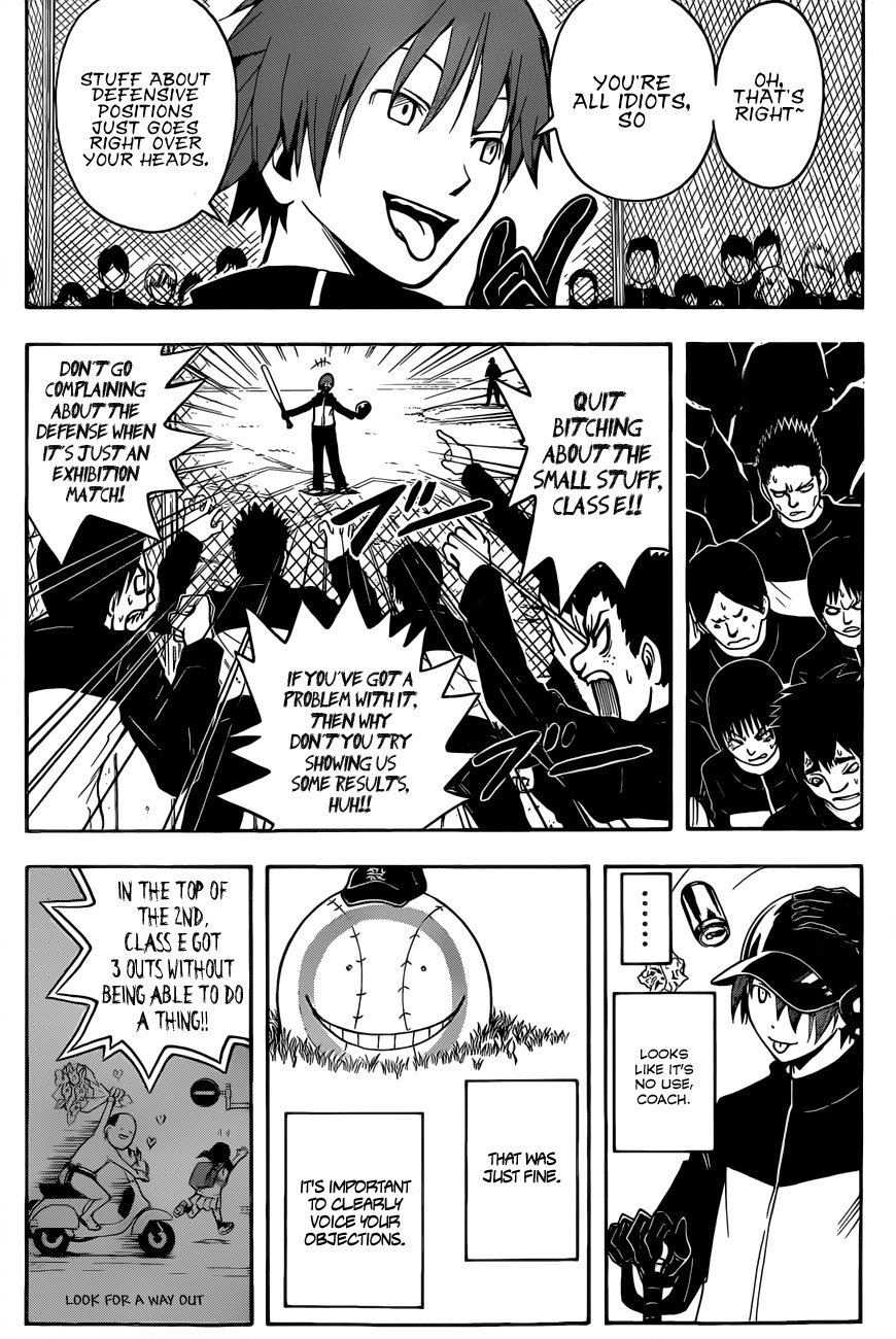 Ansatsu Kyoushitsu Chapter 35 page 17 - Chapter 35 : Huddle Time