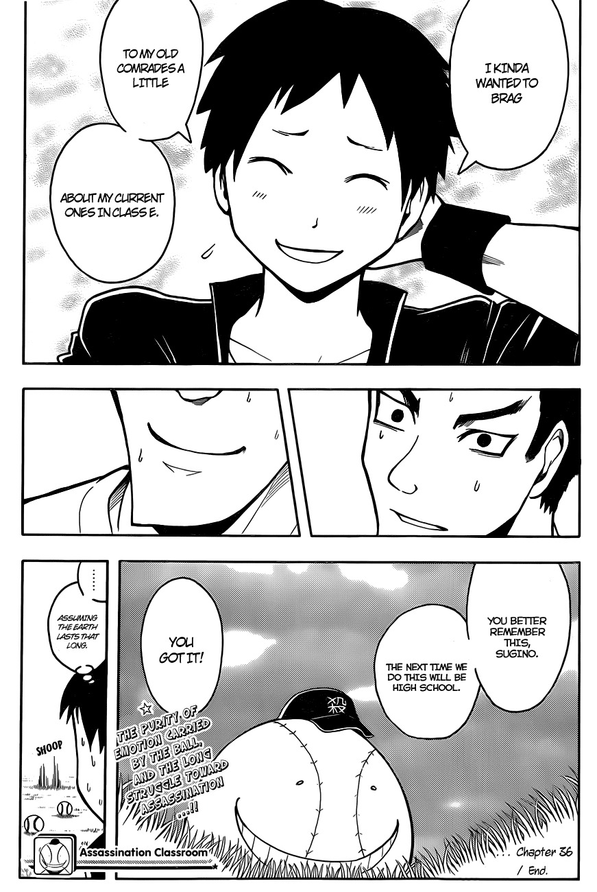 Ansatsu Kyoushitsu Chapter 36 page 20 - Chapter 36 : Time to Get Close