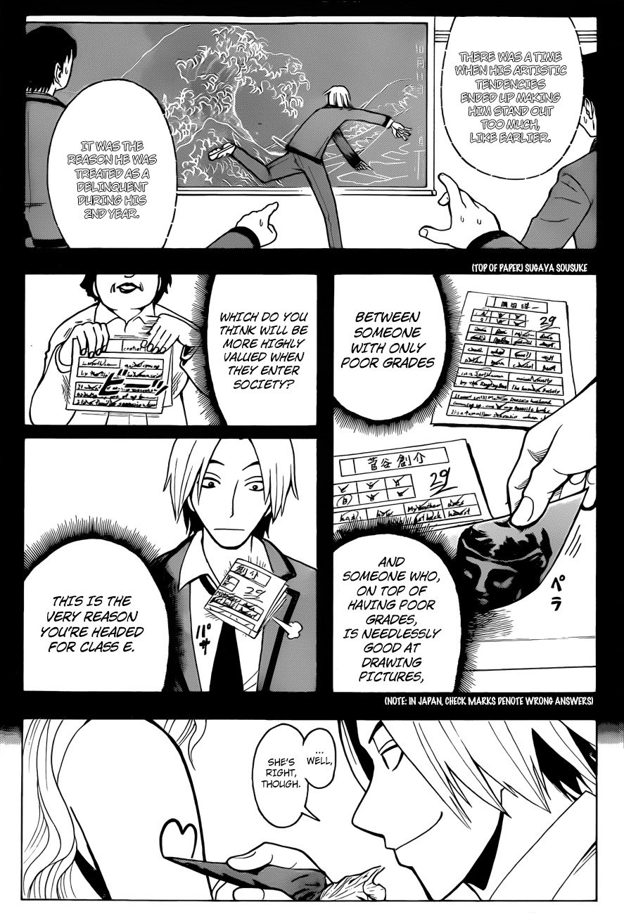 Ansatsu Kyoushitsu Chapter 37 page 12 - Chapter 37 : Art Time