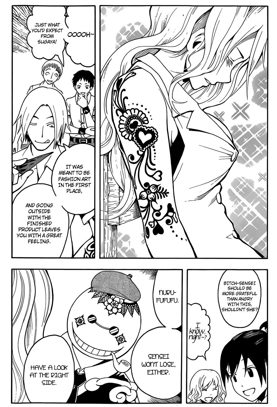 Ansatsu Kyoushitsu Chapter 37 page 13 - Chapter 37 : Art Time