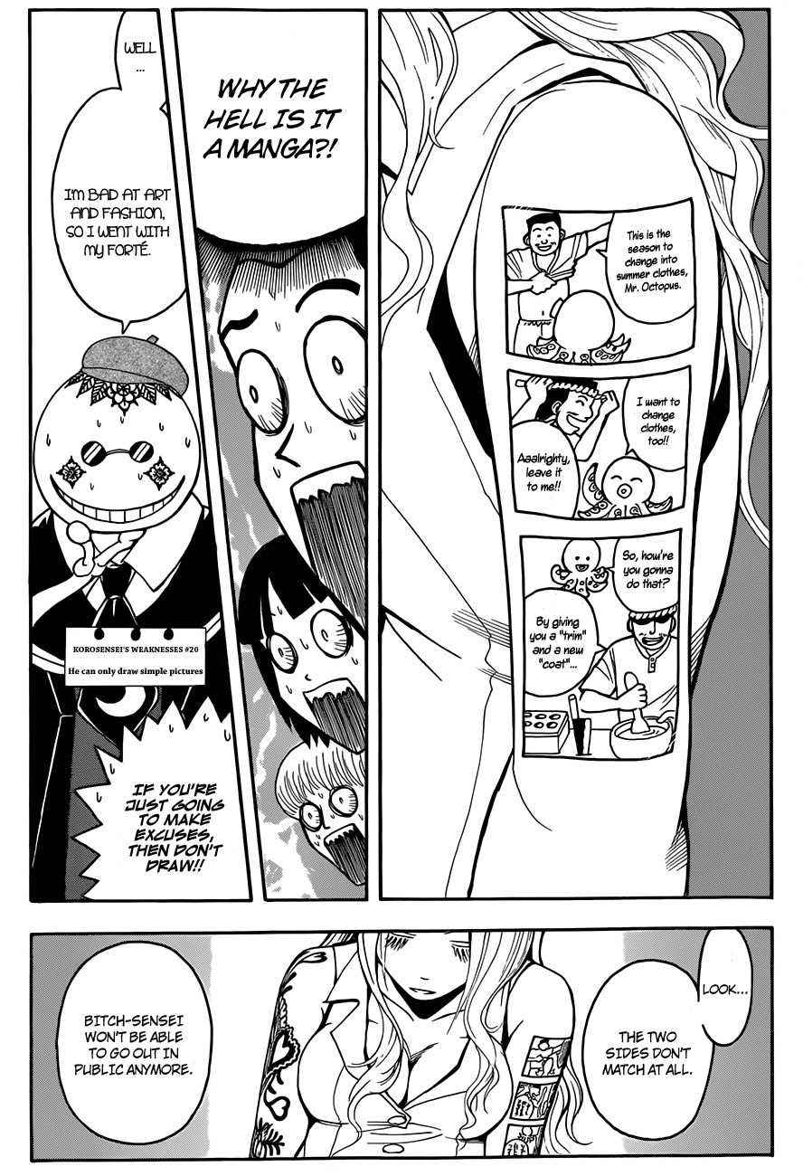 Ansatsu Kyoushitsu Chapter 37 page 14 - Chapter 37 : Art Time