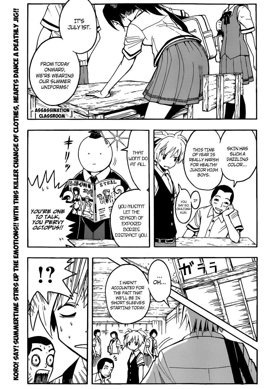 Ansatsu Kyoushitsu Chapter 37 page 2 - Chapter 37 : Art Time