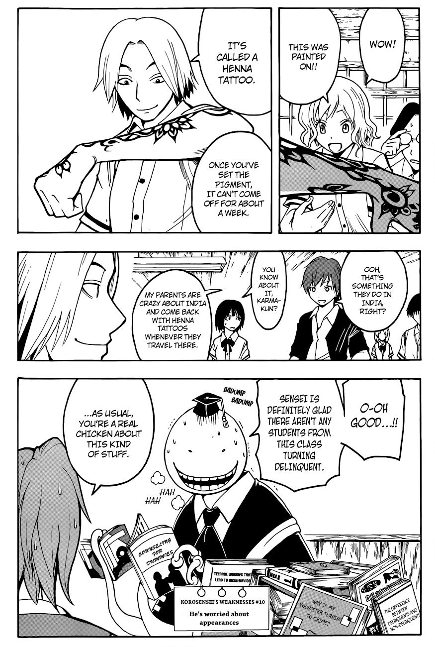 Ansatsu Kyoushitsu Chapter 37 page 5 - Chapter 37 : Art Time