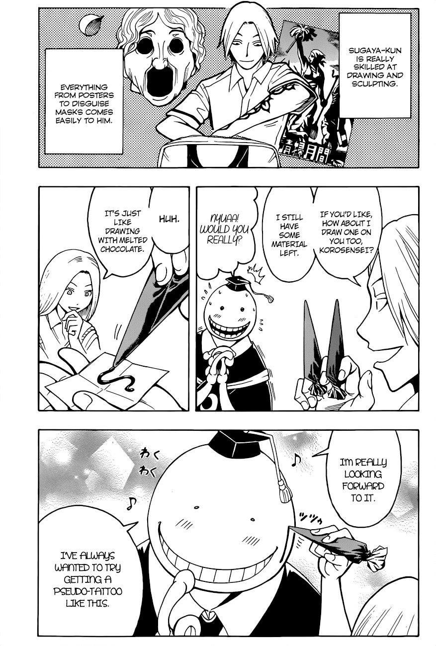 Ansatsu Kyoushitsu Chapter 37 page 6 - Chapter 37 : Art Time