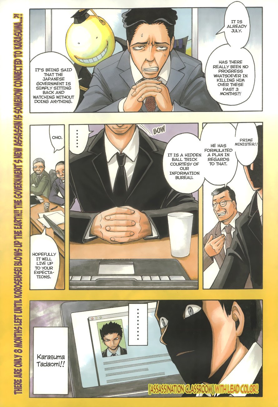 Ansatsu Kyoushitsu Chapter 38 page 3 - Chapter 38 : Training Time.
