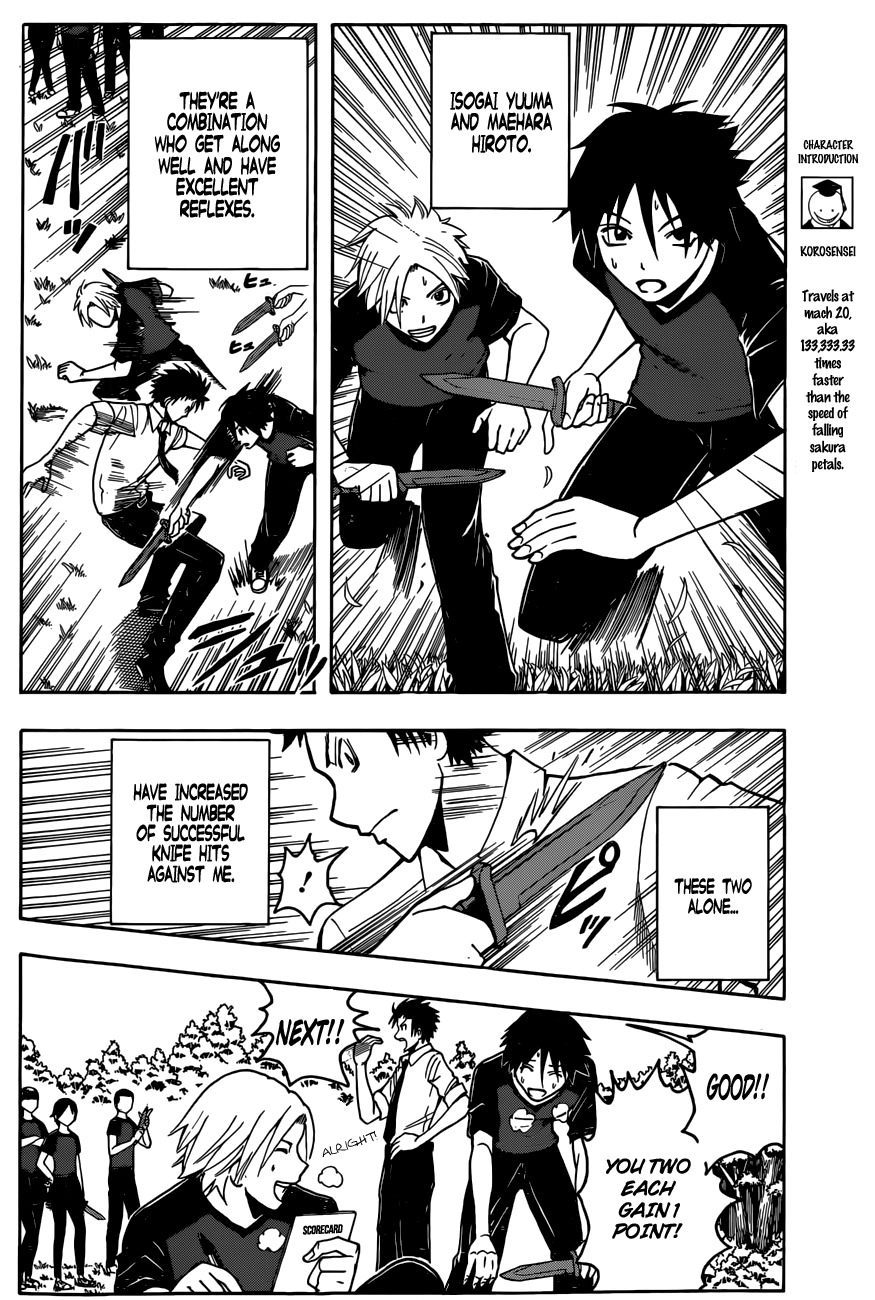 Ansatsu Kyoushitsu Chapter 38 page 6 - Chapter 38 : Training Time.