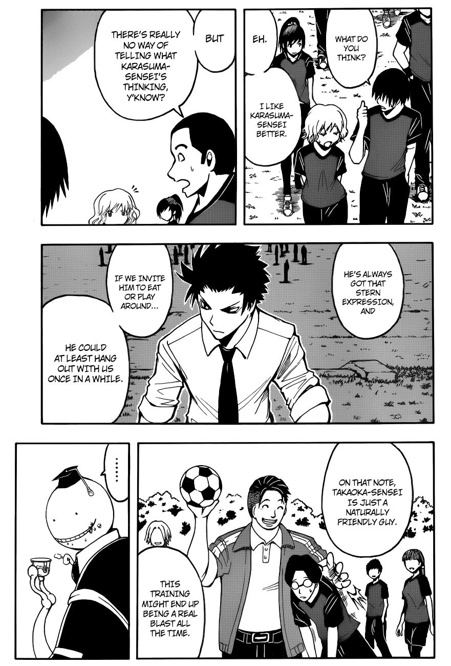 Ansatsu Kyoushitsu Chapter 39 page 4 - Chapter 39 : Affection Time.