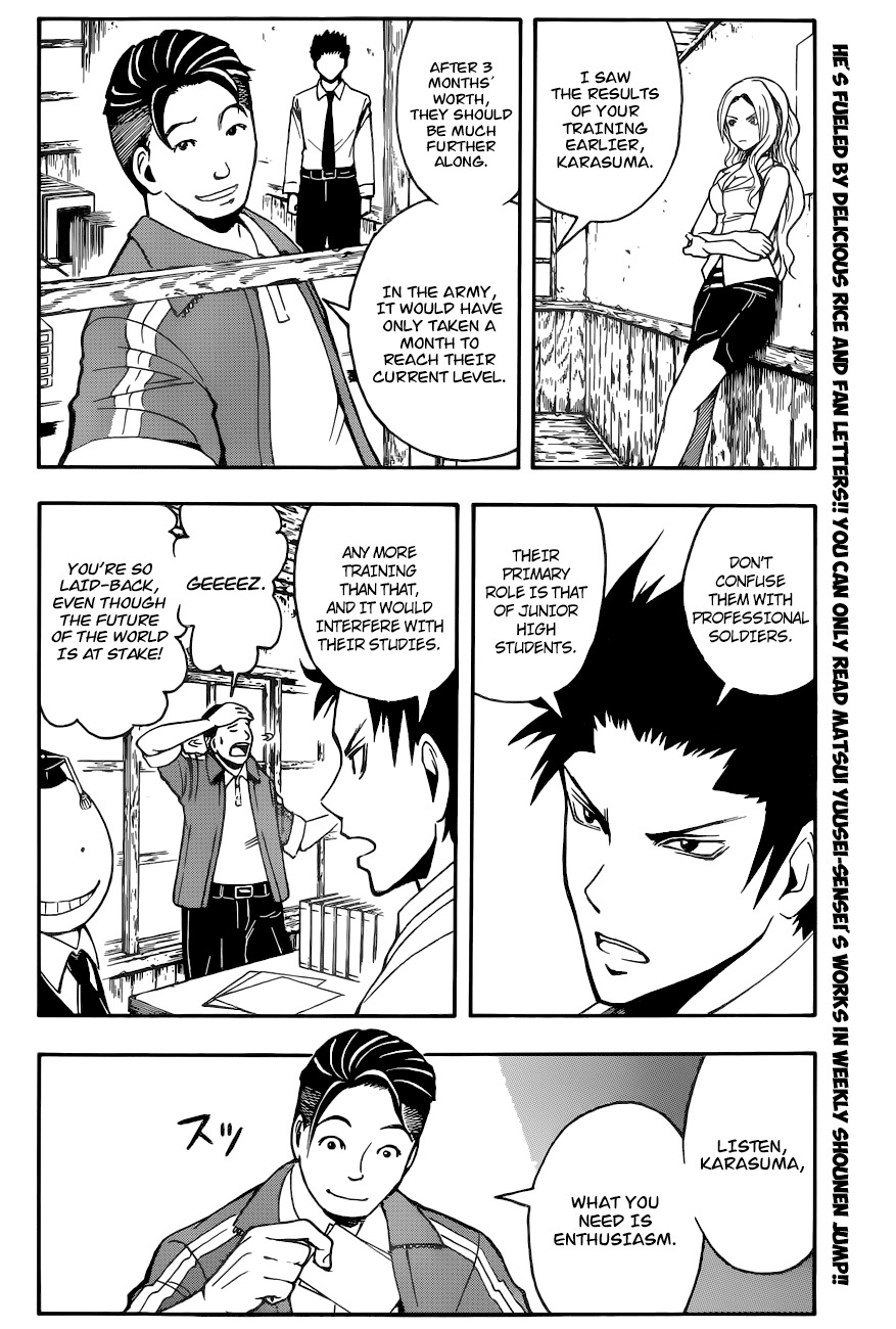 Ansatsu Kyoushitsu Chapter 39 page 5 - Chapter 39 : Affection Time.