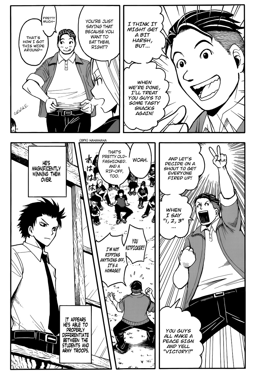 Ansatsu Kyoushitsu Chapter 39 page 8 - Chapter 39 : Affection Time.