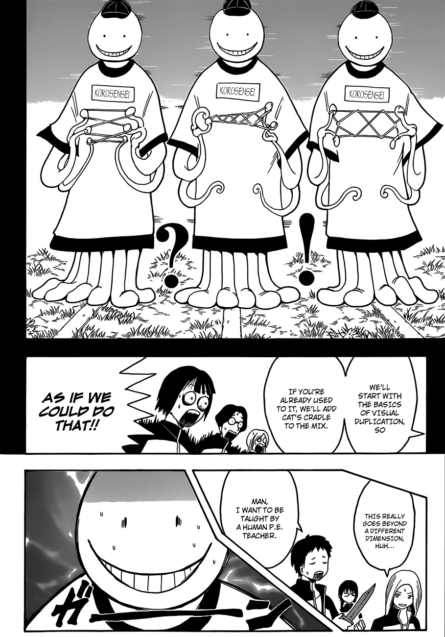 Ansatsu Kyoushitsu Chapter 4 page 5 - Chapter 4 : Fundamentals time.