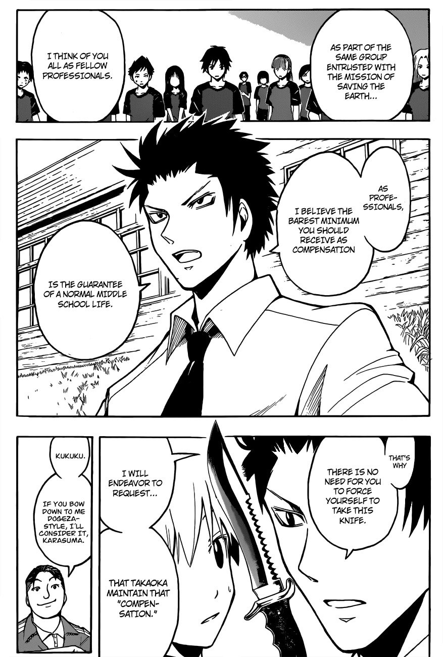 Ansatsu Kyoushitsu Chapter 40 page 18 - Chapter 40 : Nomination Time.