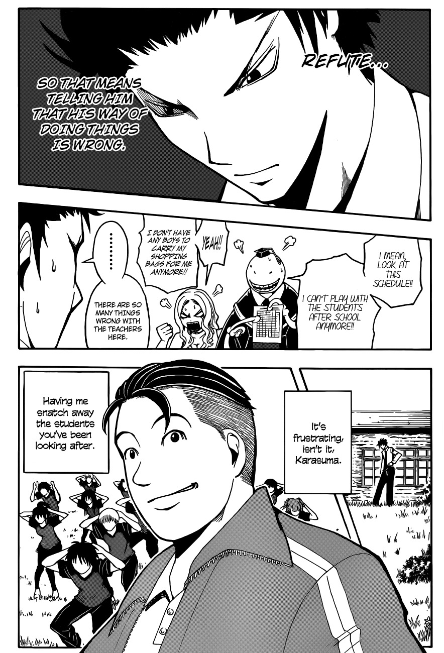 Ansatsu Kyoushitsu Chapter 40 page 6 - Chapter 40 : Nomination Time.