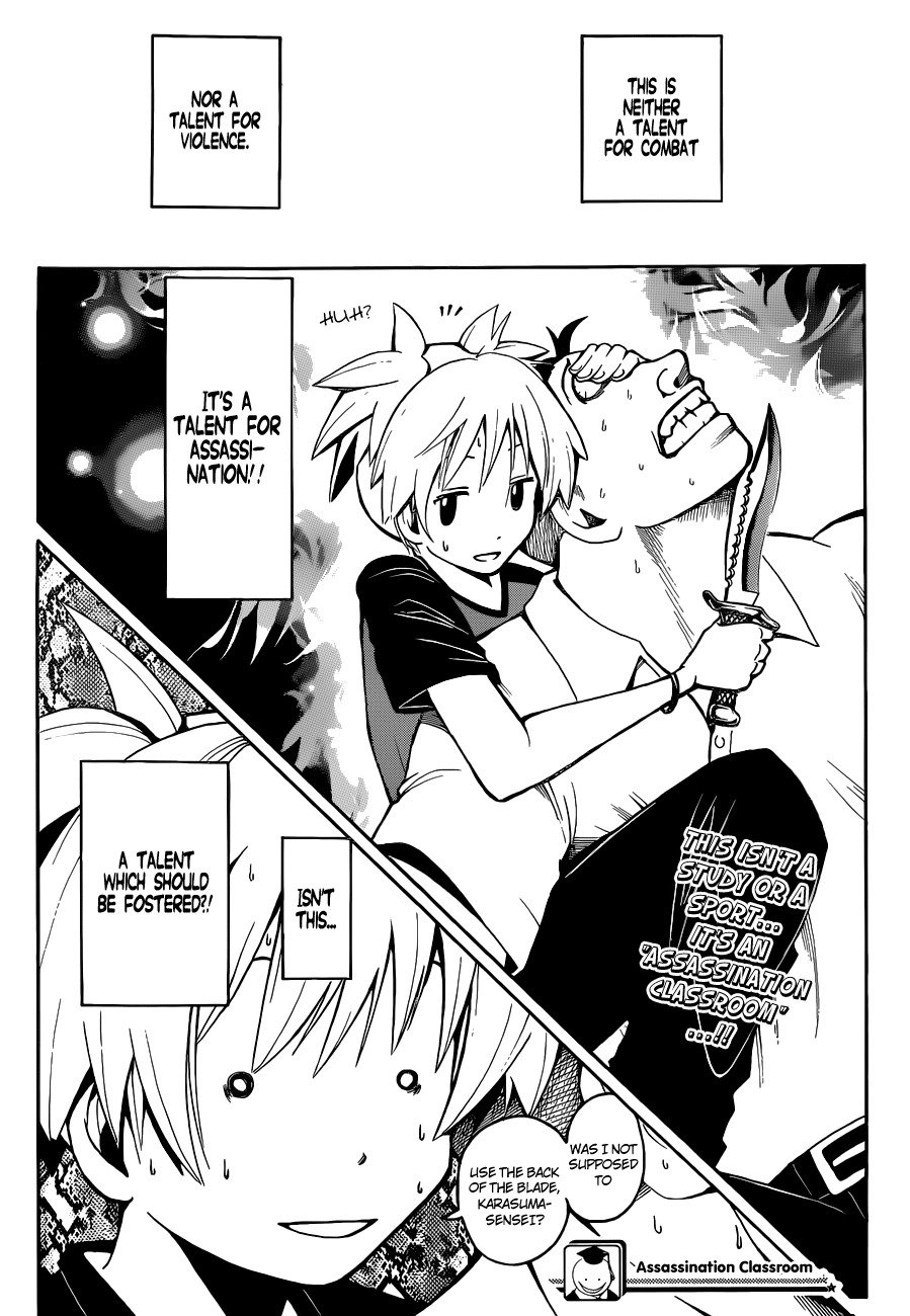 Ansatsu Kyoushitsu Chapter 41 page 19 - Chapter 41 : Talent Time