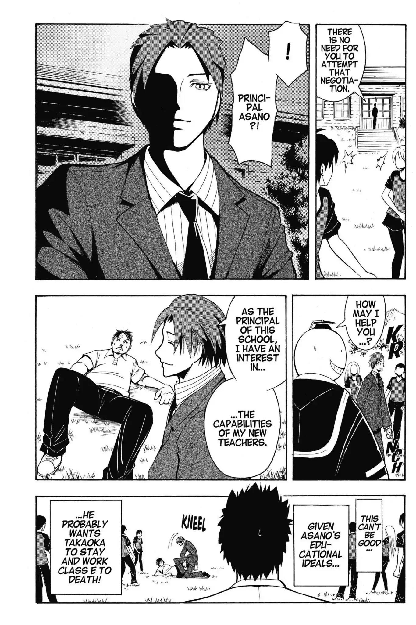 Ansatsu Kyoushitsu Chapter 42 page 12 - Chapter 42: Vol.5 CLASS 42: Time for Doubts