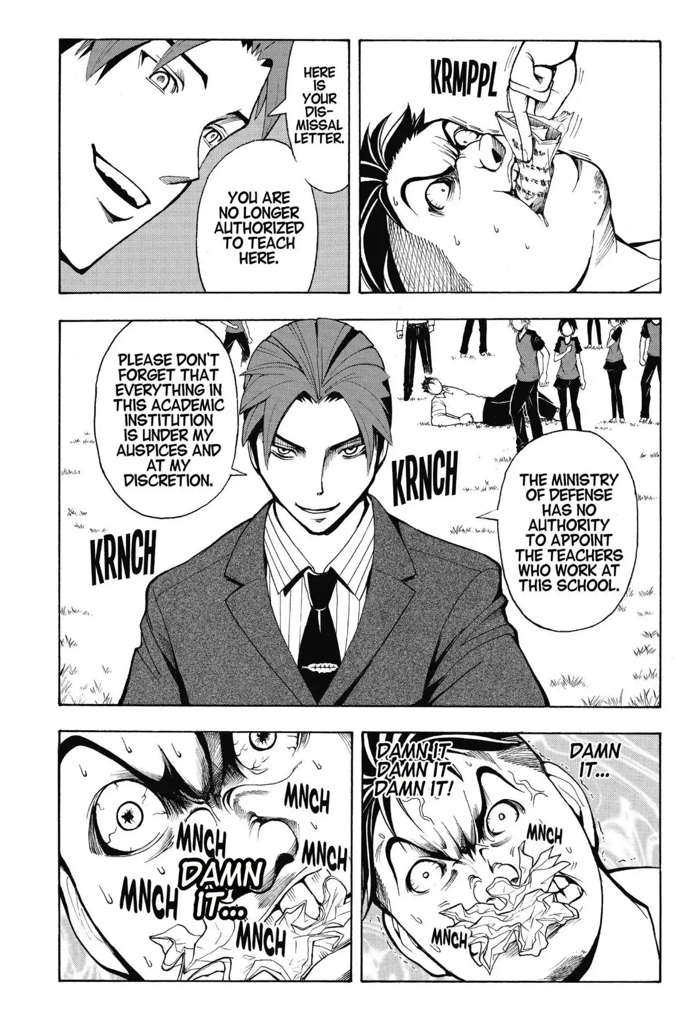 Ansatsu Kyoushitsu Chapter 42 page 14 - Chapter 42: Vol.5 CLASS 42: Time for Doubts