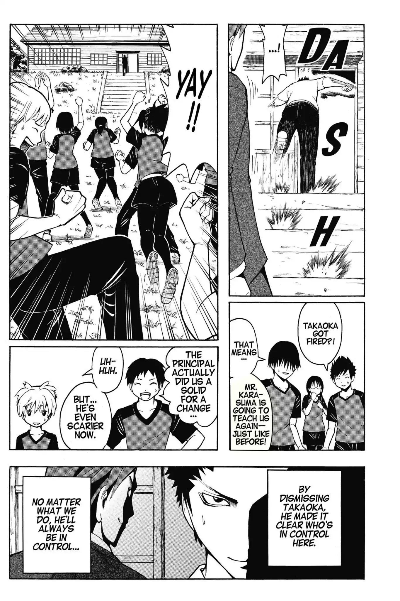 Ansatsu Kyoushitsu Chapter 42 page 15 - Chapter 42: Vol.5 CLASS 42: Time for Doubts