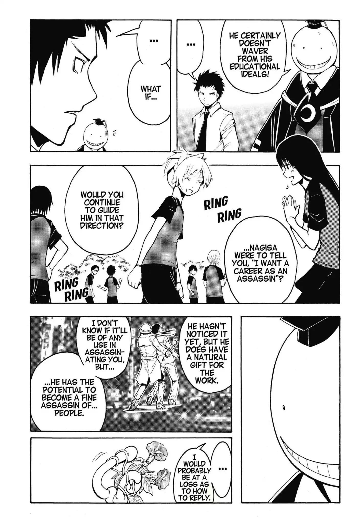 Ansatsu Kyoushitsu Chapter 42 page 16 - Chapter 42: Vol.5 CLASS 42: Time for Doubts