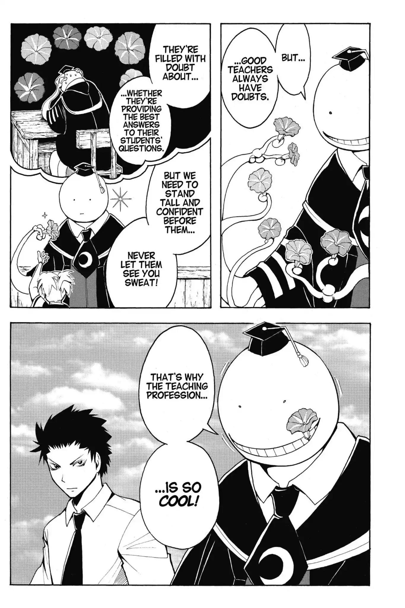 Ansatsu Kyoushitsu Chapter 42 page 17 - Chapter 42: Vol.5 CLASS 42: Time for Doubts