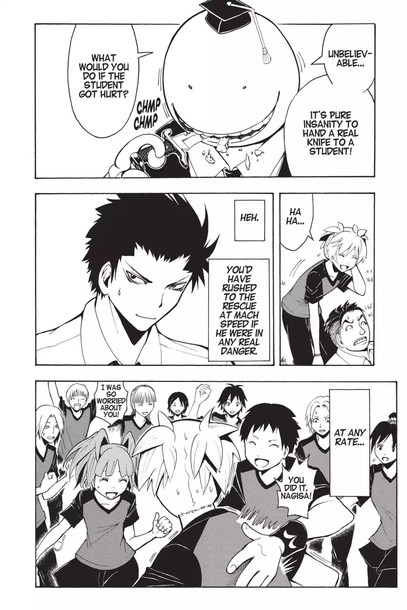 Ansatsu Kyoushitsu Chapter 42 page 2 - Chapter 42: Vol.5 CLASS 42: Time for Doubts