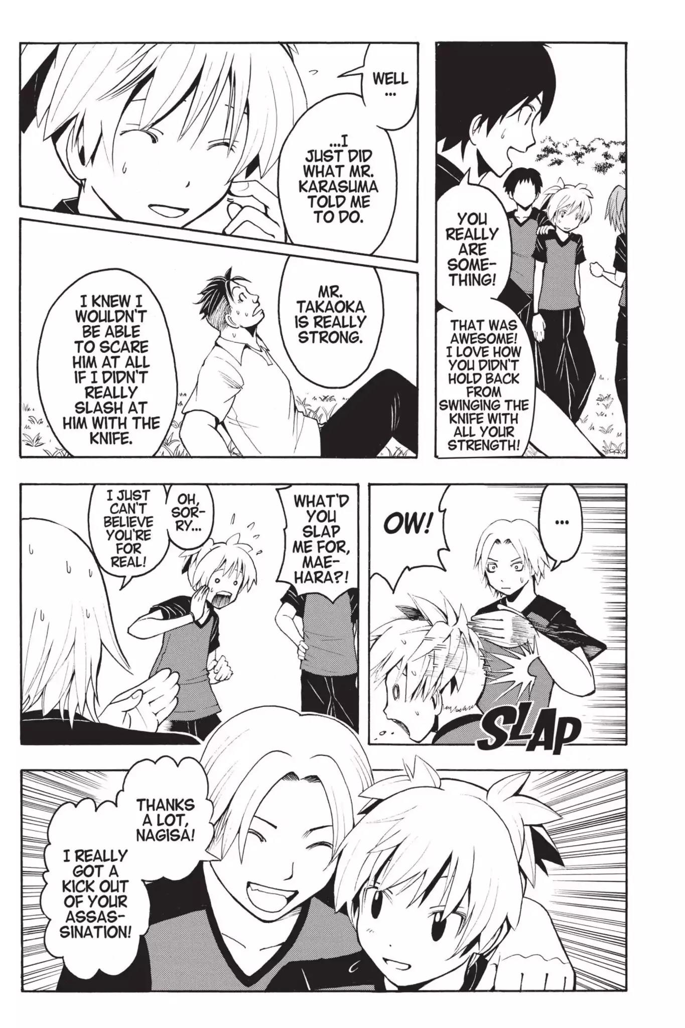 Ansatsu Kyoushitsu Chapter 42 page 3 - Chapter 42: Vol.5 CLASS 42: Time for Doubts