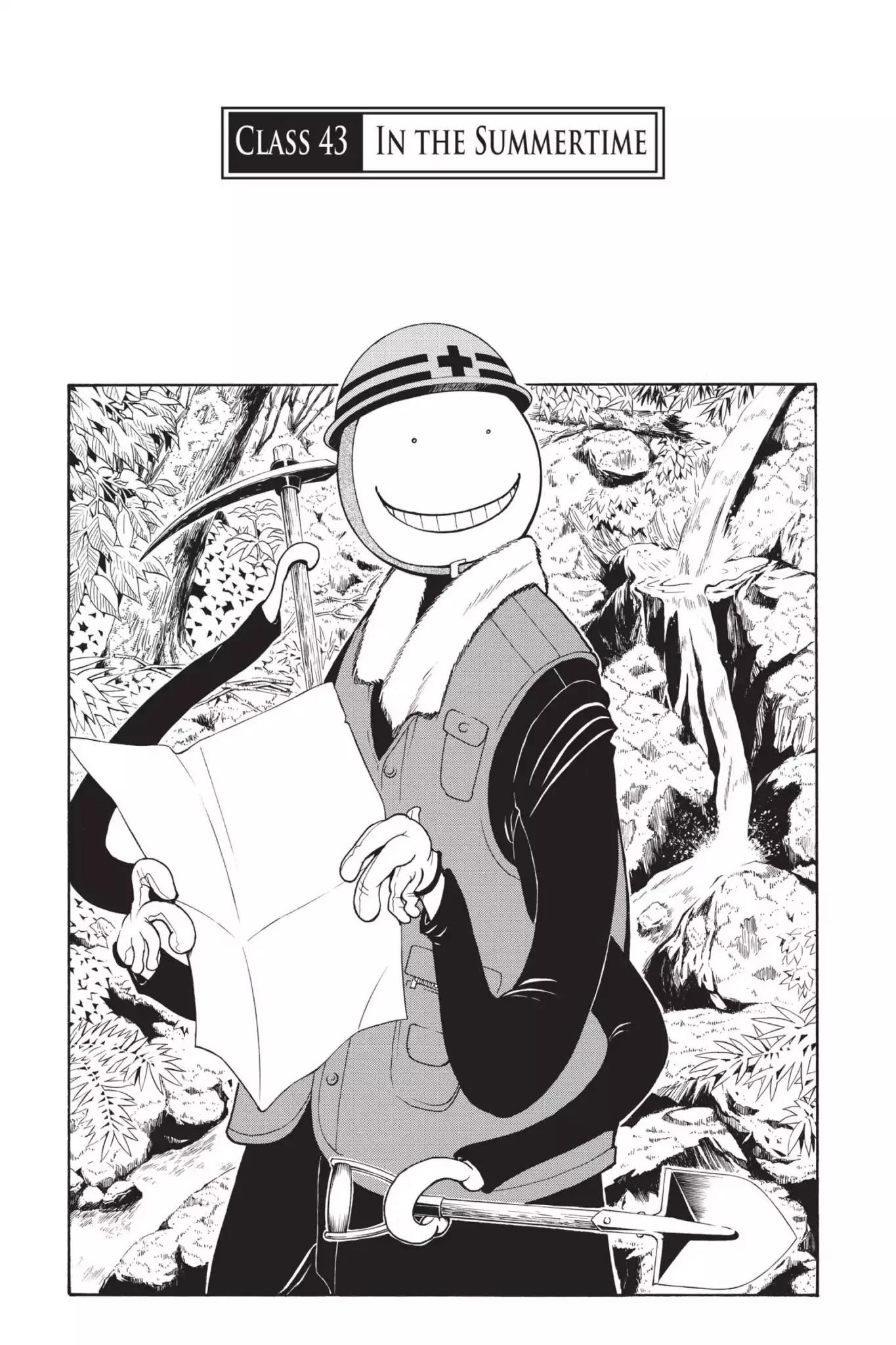 Ansatsu Kyoushitsu Chapter 43 page 1 - Chapter 43: Vol.5 CLASS 43: In the Summertime