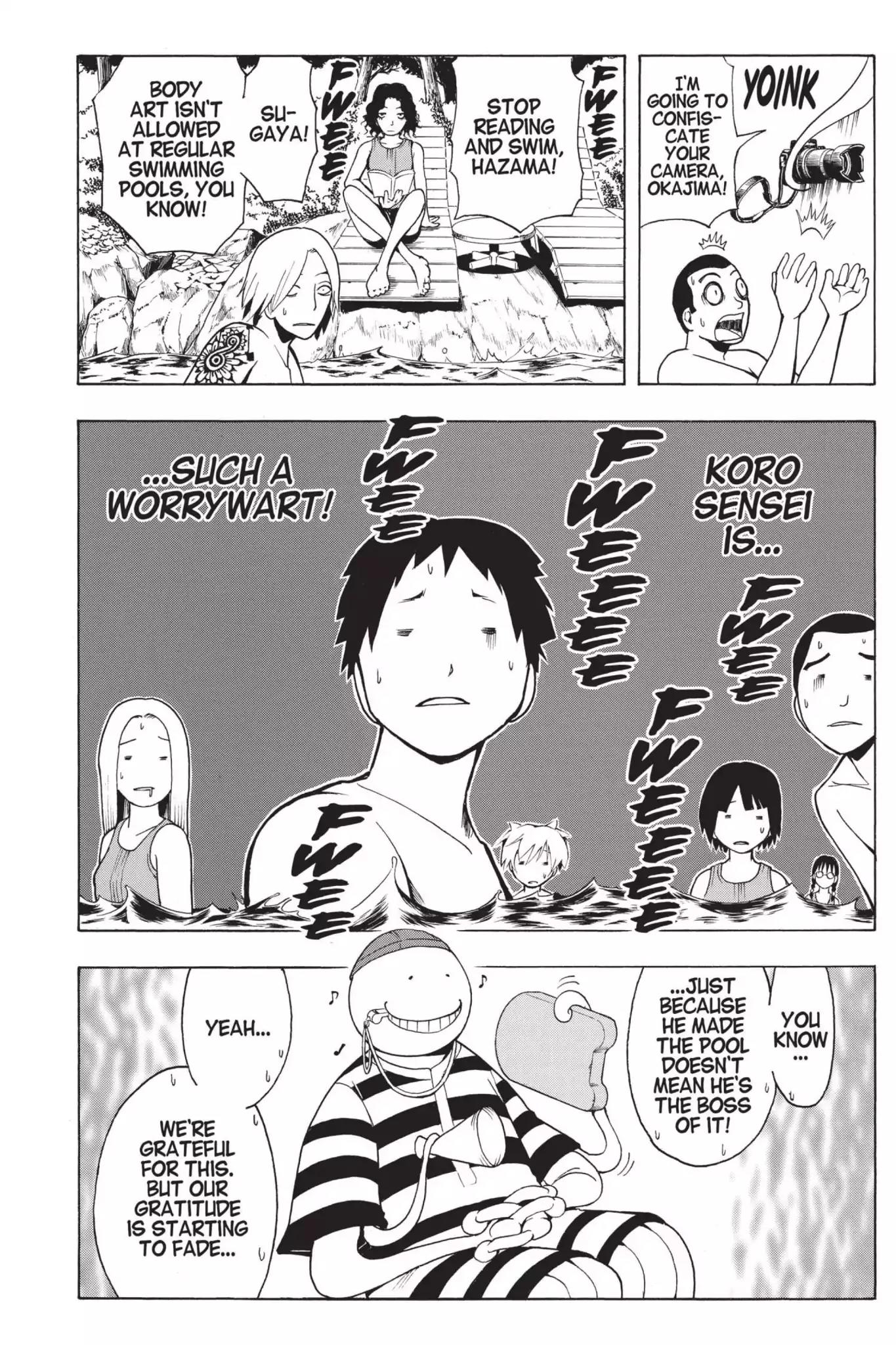 Ansatsu Kyoushitsu Chapter 43 page 14 - Chapter 43: Vol.5 CLASS 43: In the Summertime
