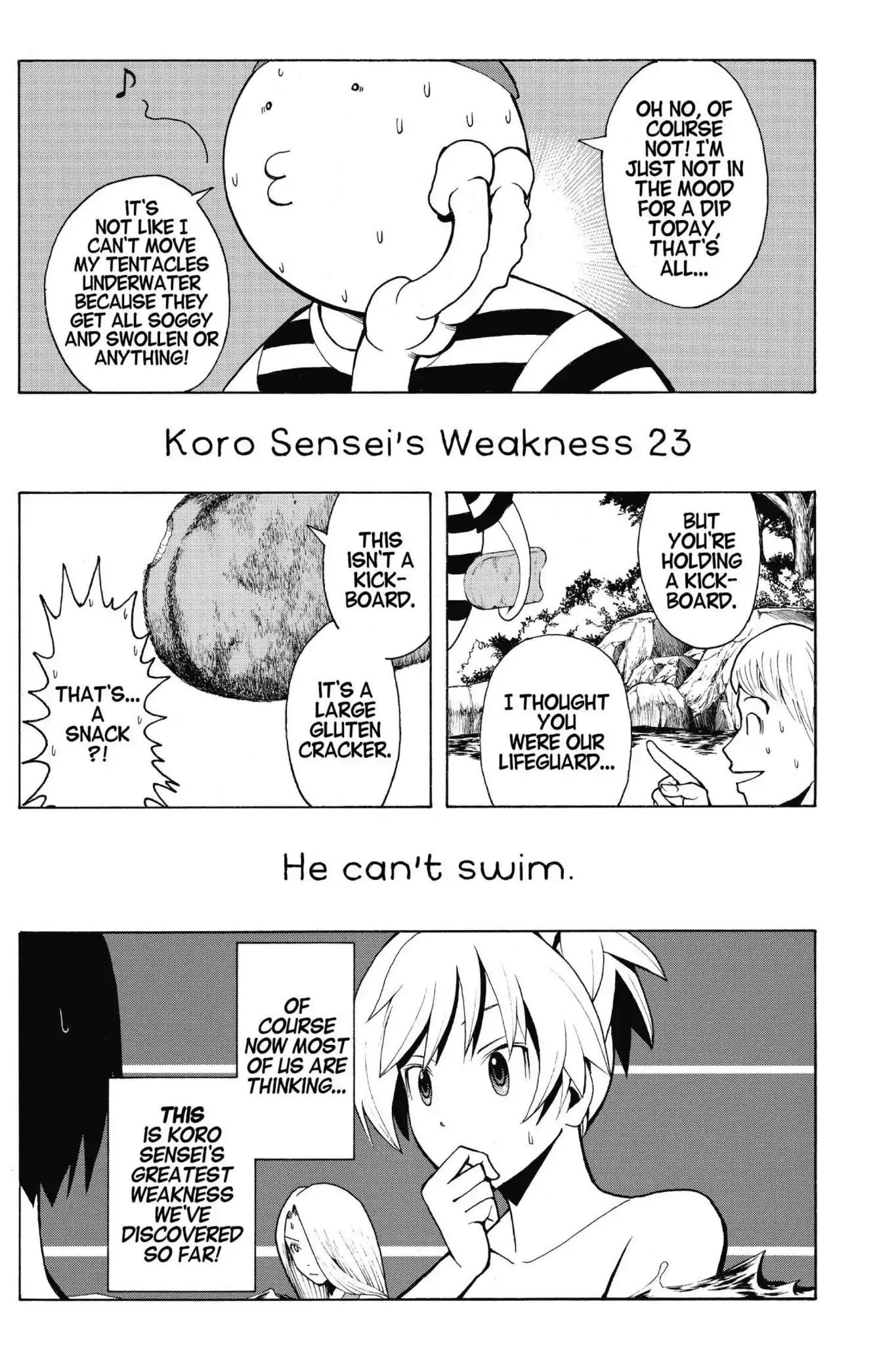 Ansatsu Kyoushitsu Chapter 43 page 17 - Chapter 43: Vol.5 CLASS 43: In the Summertime
