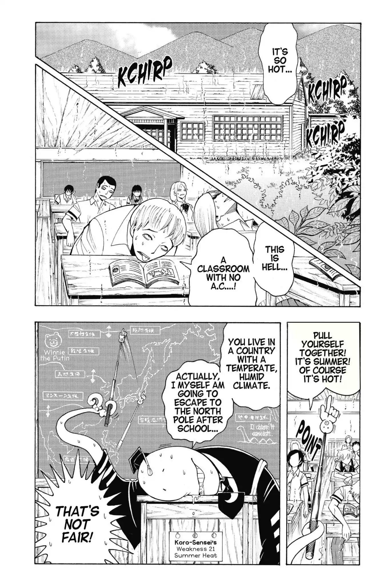 Ansatsu Kyoushitsu Chapter 43 page 2 - Chapter 43: Vol.5 CLASS 43: In the Summertime
