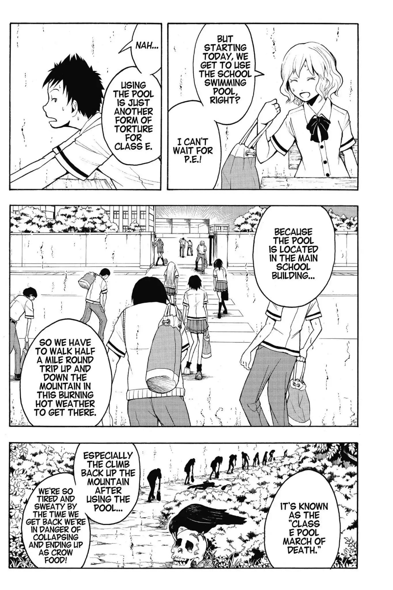 Ansatsu Kyoushitsu Chapter 43 page 3 - Chapter 43: Vol.5 CLASS 43: In the Summertime