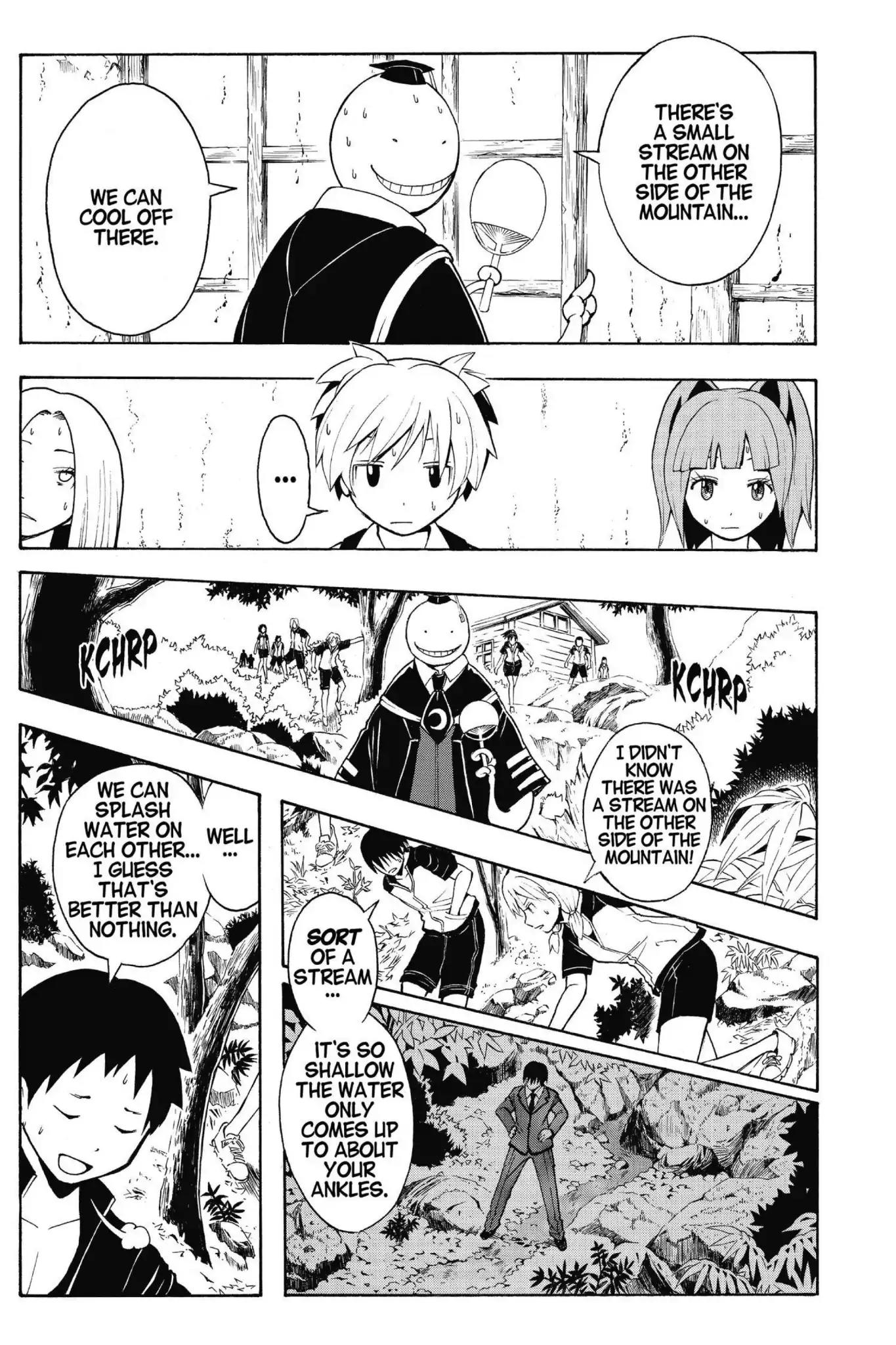 Ansatsu Kyoushitsu Chapter 43 page 5 - Chapter 43: Vol.5 CLASS 43: In the Summertime