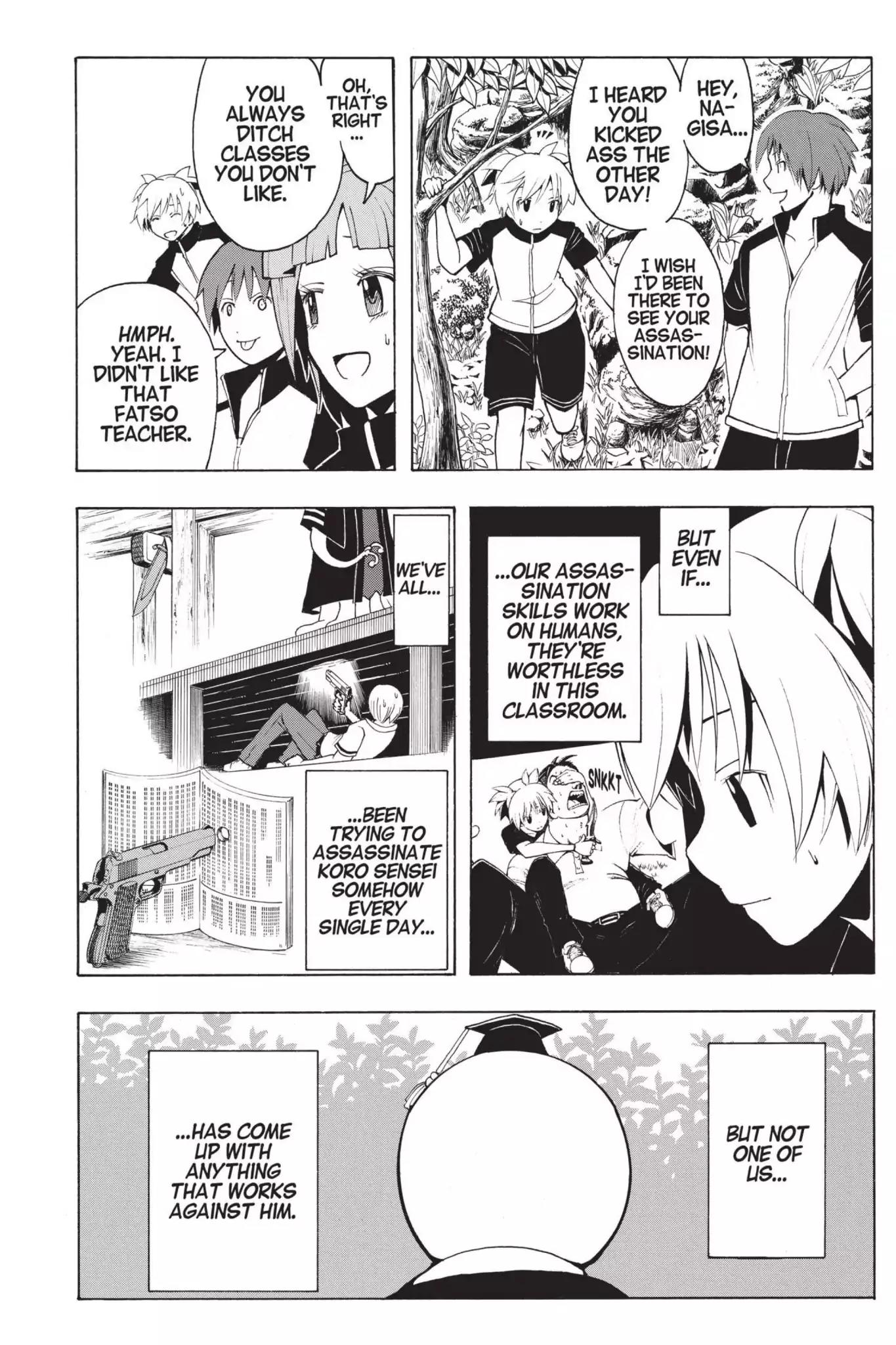 Ansatsu Kyoushitsu Chapter 43 page 6 - Chapter 43: Vol.5 CLASS 43: In the Summertime