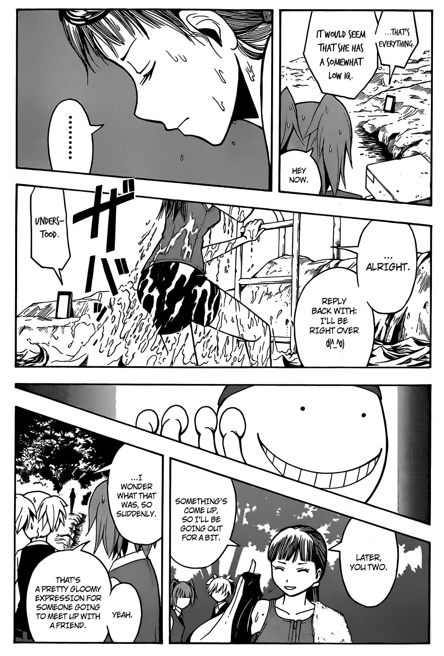 Ansatsu Kyoushitsu Chapter 44 page 10 - Chapter 44 : Drowned Time.