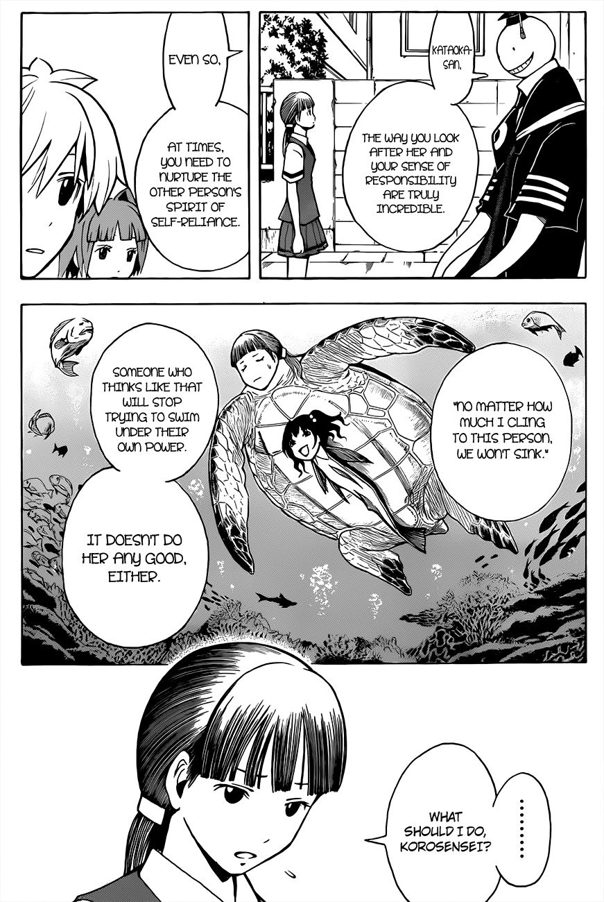 Ansatsu Kyoushitsu Chapter 44 page 19 - Chapter 44 : Drowned Time.