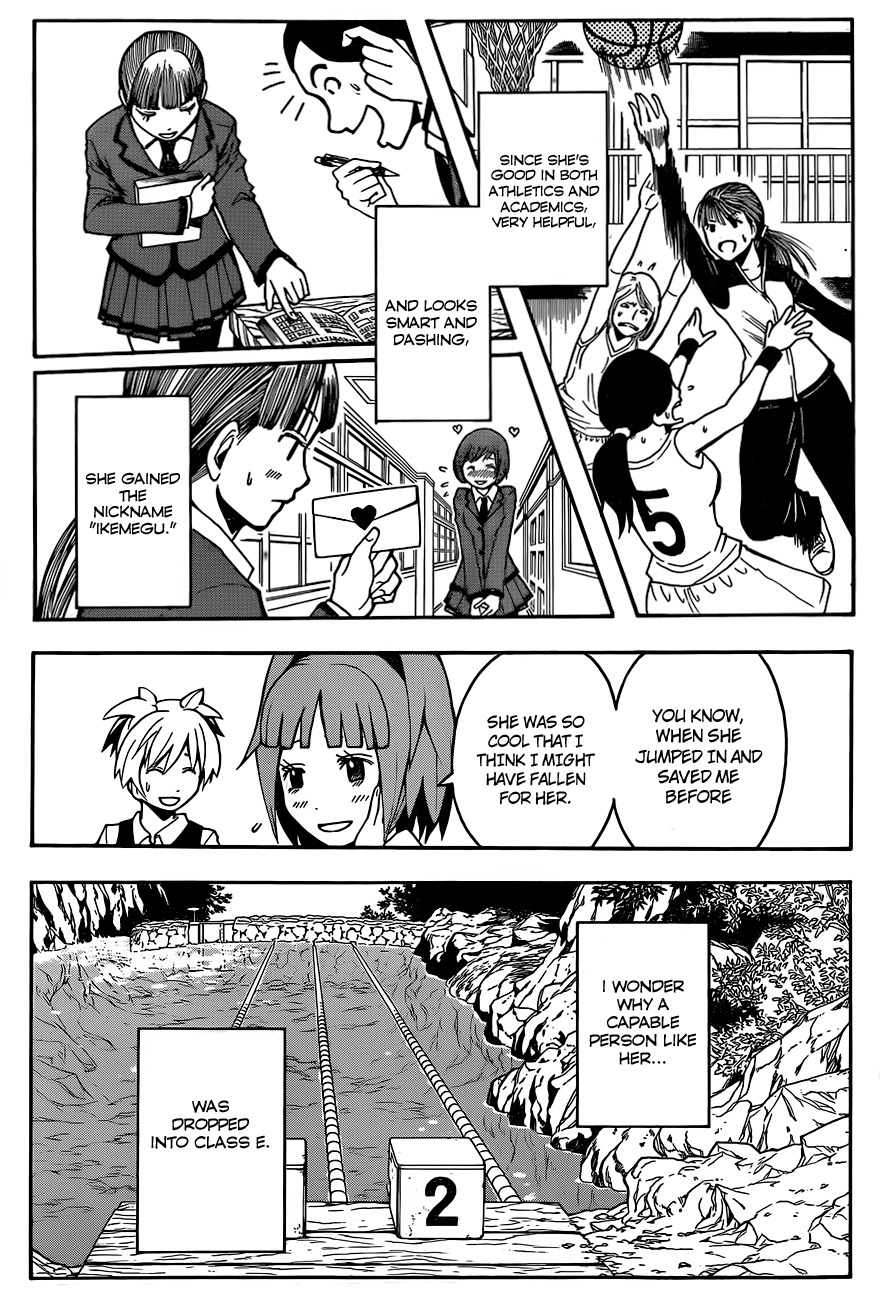 Ansatsu Kyoushitsu Chapter 44 page 6 - Chapter 44 : Drowned Time.