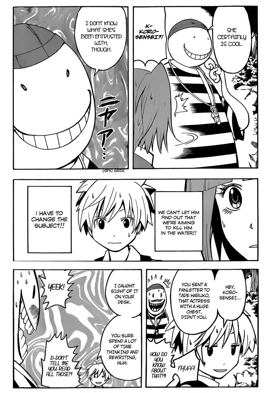 Ansatsu Kyoushitsu Chapter 44 page 8 - Chapter 44 : Drowned Time.
