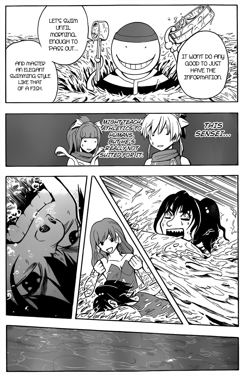 Ansatsu Kyoushitsu Chapter 45 page 15 - Chapter 45 : Swimming Time