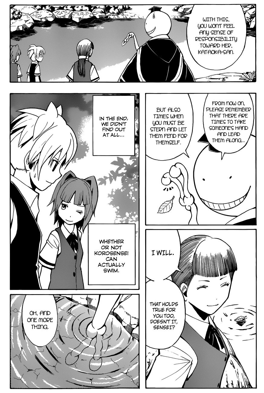 Ansatsu Kyoushitsu Chapter 45 page 18 - Chapter 45 : Swimming Time