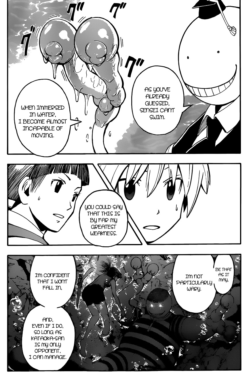 Ansatsu Kyoushitsu Chapter 45 page 19 - Chapter 45 : Swimming Time