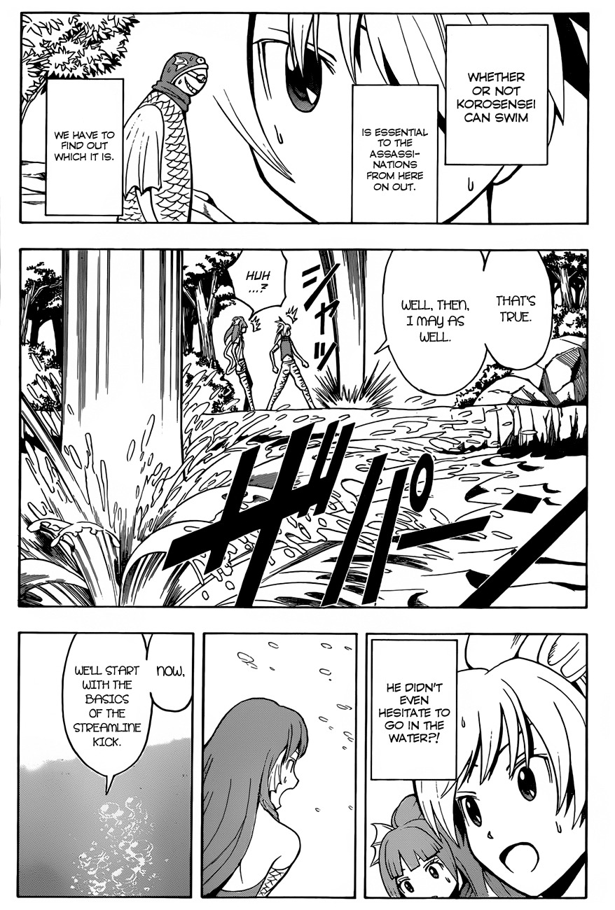 Ansatsu Kyoushitsu Chapter 45 page 8 - Chapter 45 : Swimming Time
