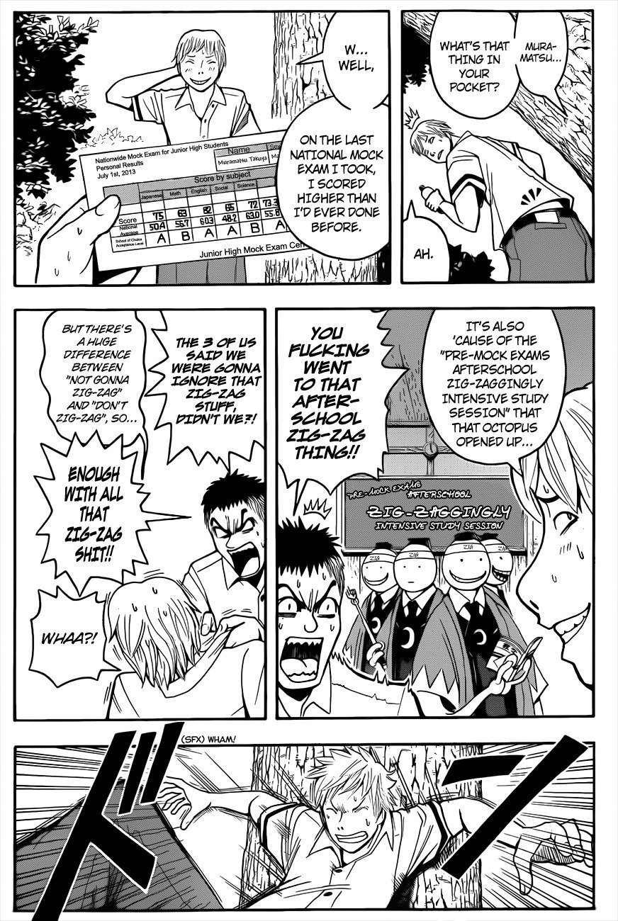 Ansatsu Kyoushitsu Chapter 46 page 11 - Chapter 46 : Terasaka's Time.