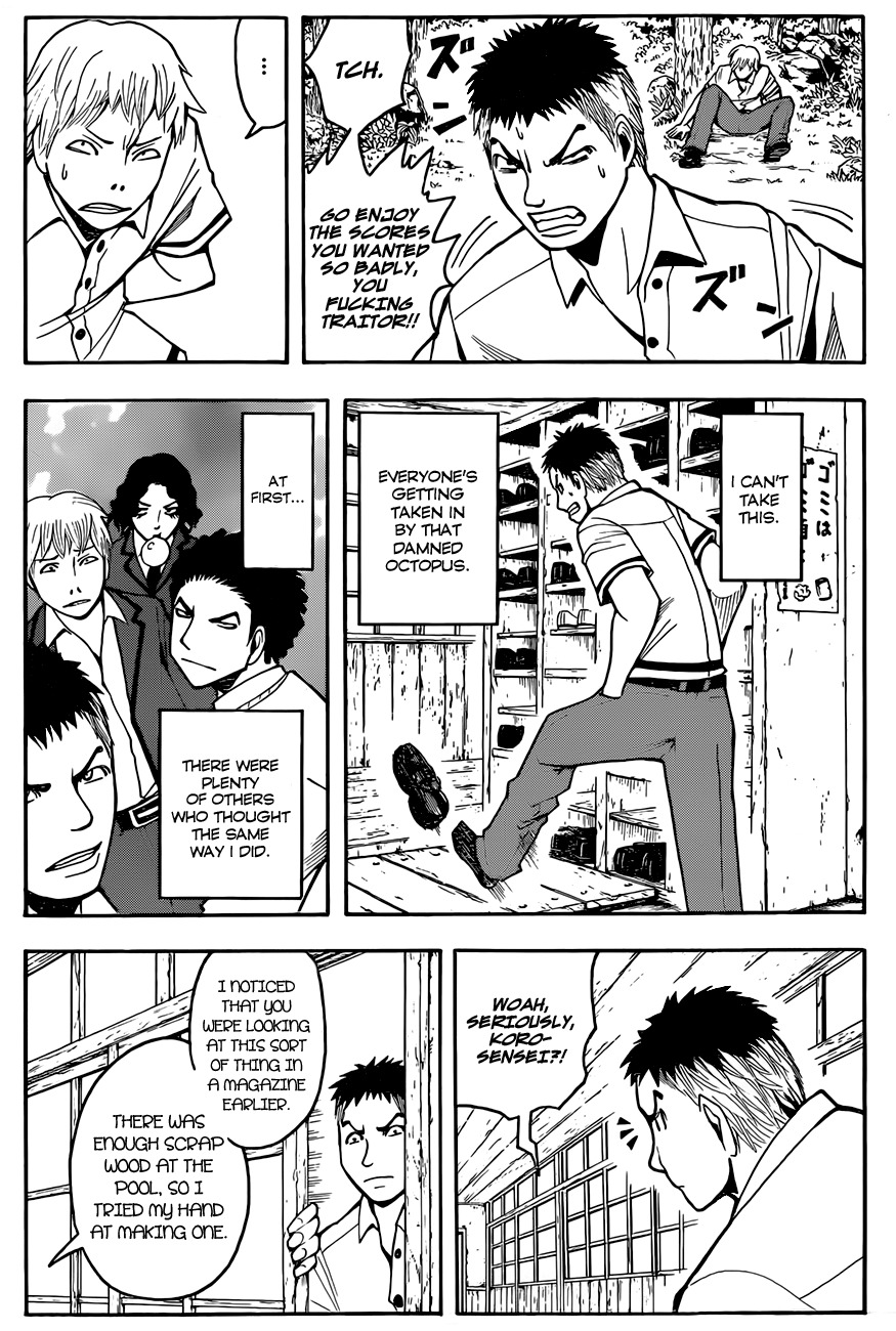 Ansatsu Kyoushitsu Chapter 46 page 12 - Chapter 46 : Terasaka's Time.