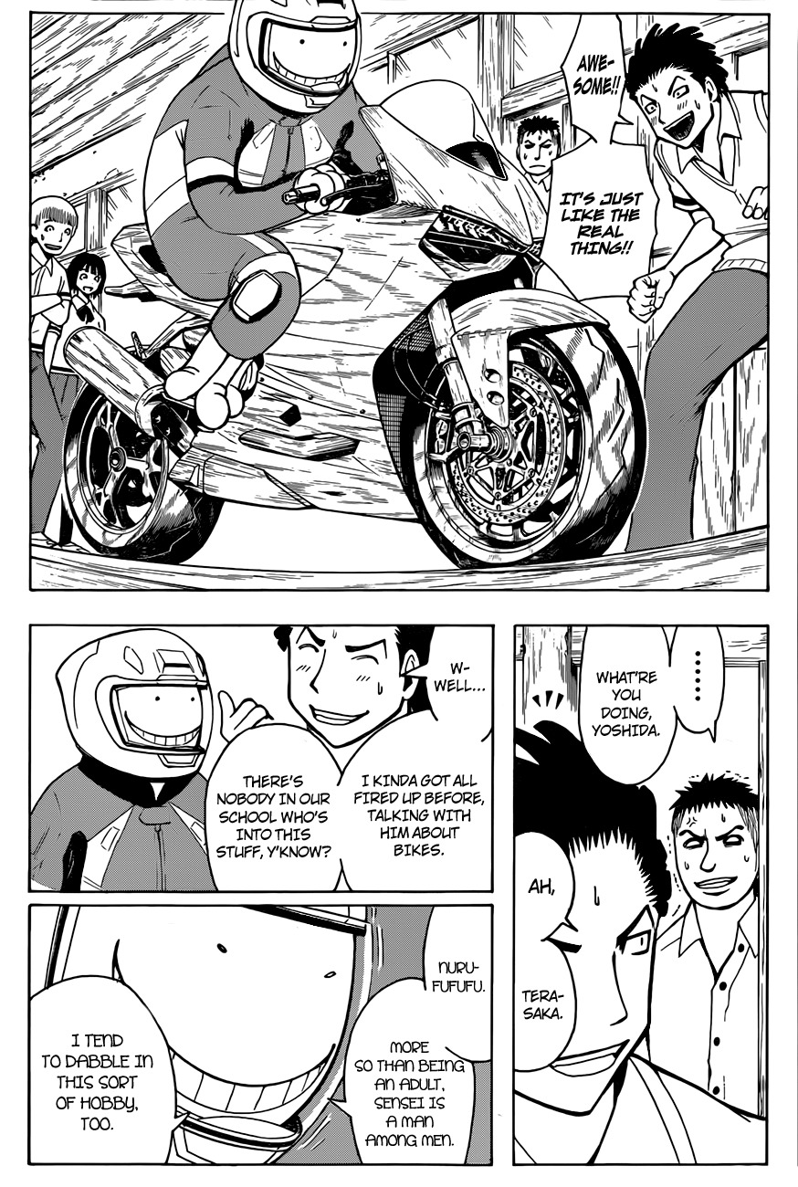 Ansatsu Kyoushitsu Chapter 46 page 13 - Chapter 46 : Terasaka's Time.