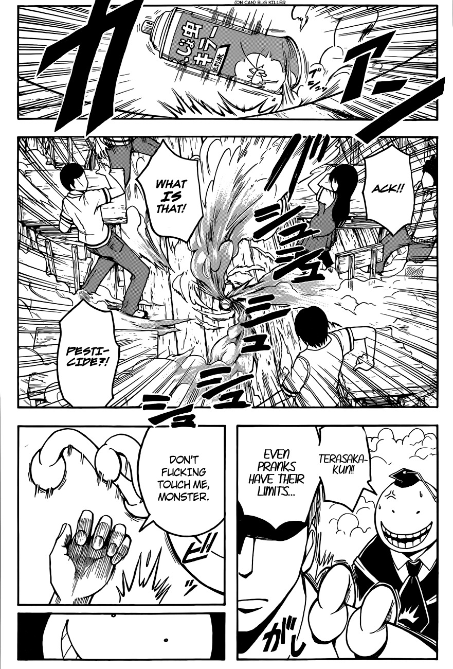Ansatsu Kyoushitsu Chapter 46 page 15 - Chapter 46 : Terasaka's Time.