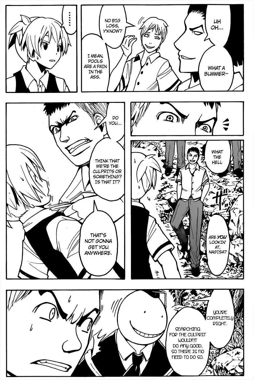 Ansatsu Kyoushitsu Chapter 46 page 7 - Chapter 46 : Terasaka's Time.