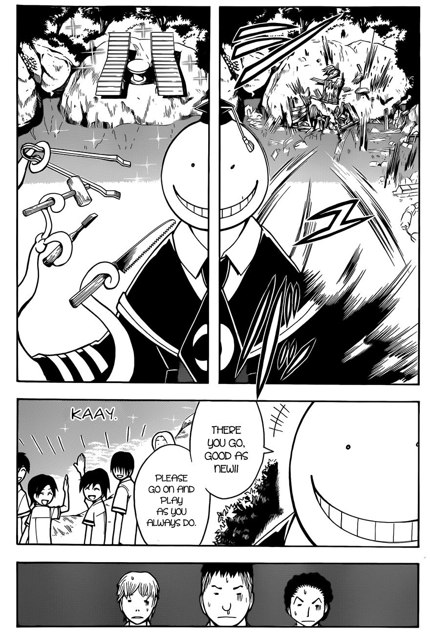 Ansatsu Kyoushitsu Chapter 46 page 8 - Chapter 46 : Terasaka's Time.