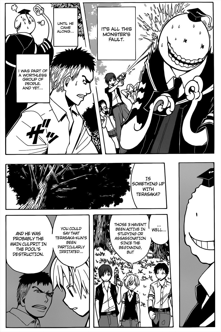Ansatsu Kyoushitsu Chapter 46 page 9 - Chapter 46 : Terasaka's Time.