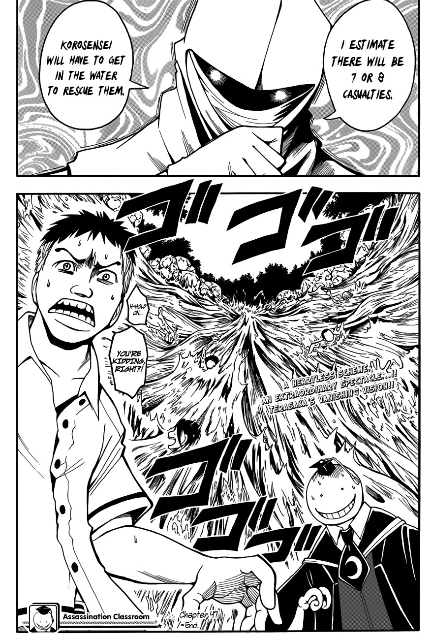 Ansatsu Kyoushitsu Chapter 47 page 20 - Chapter 47 : A Time For Vision