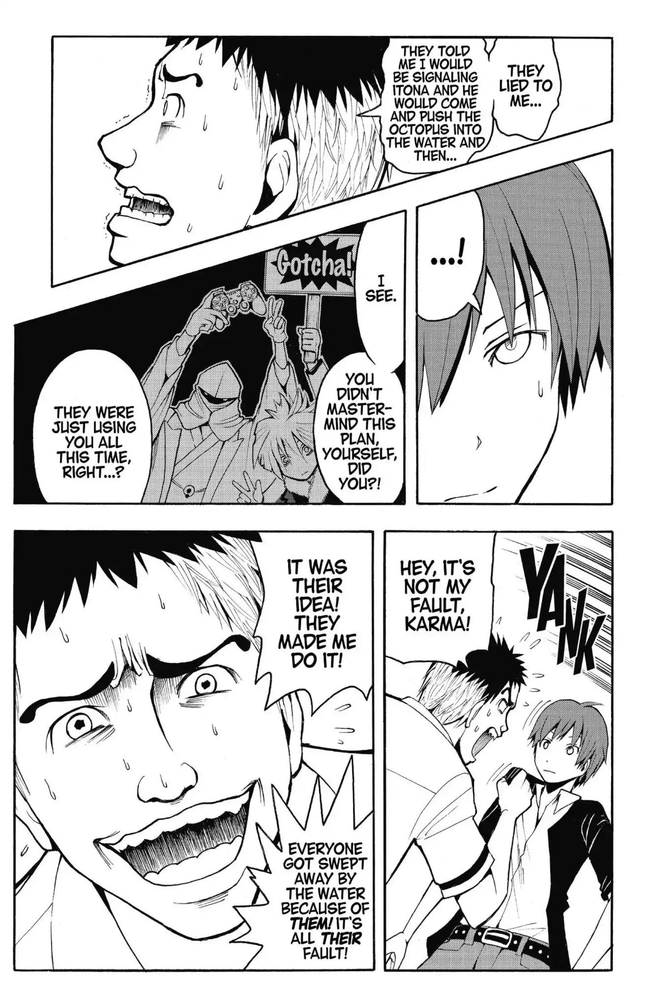 Ansatsu Kyoushitsu Chapter 48 page 5 - Chapter 48: Vol.6 CLASS 48: Time to Do the Deed